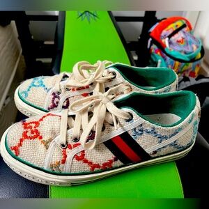 Gucci Tennis 1977 “White Multi” Size 8.5 Men’s